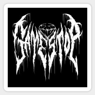 Gamestop - Death Metal Logo Sticker